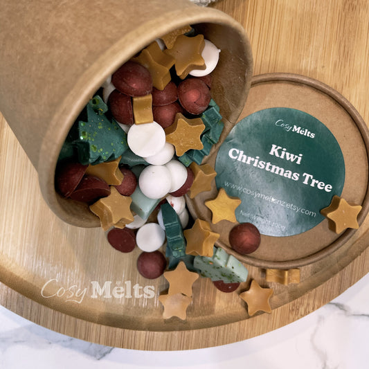 Wax Melt Pottle 100g - Kiwi Christmas Tree