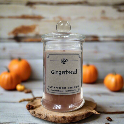 Gingerbread Candle Medium