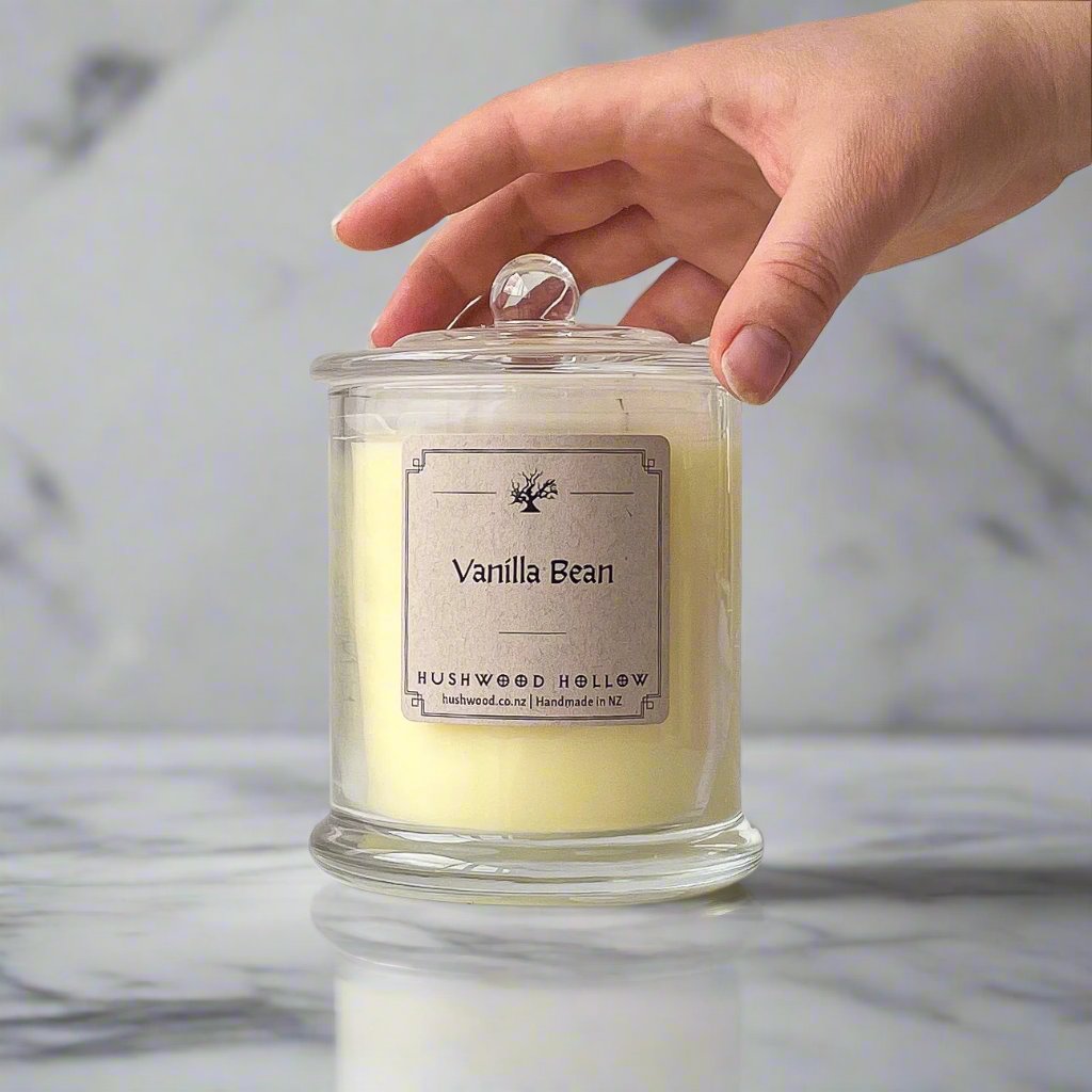 Vanilla bean candle