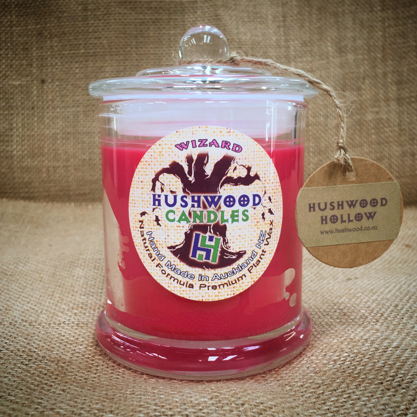 Wizard - Large Candle - Hushwood Hollow