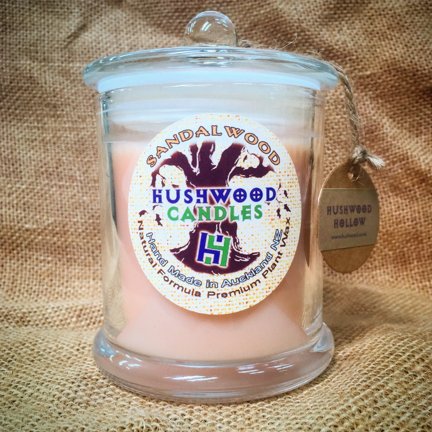 Sandalwood - Large Candle - Hushwood Hollow