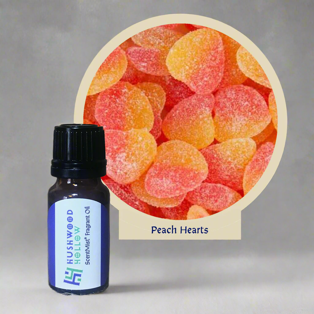 Peach Hearts - ScentMist® Fragrance Oil - 10ml - Hushwood Hollow