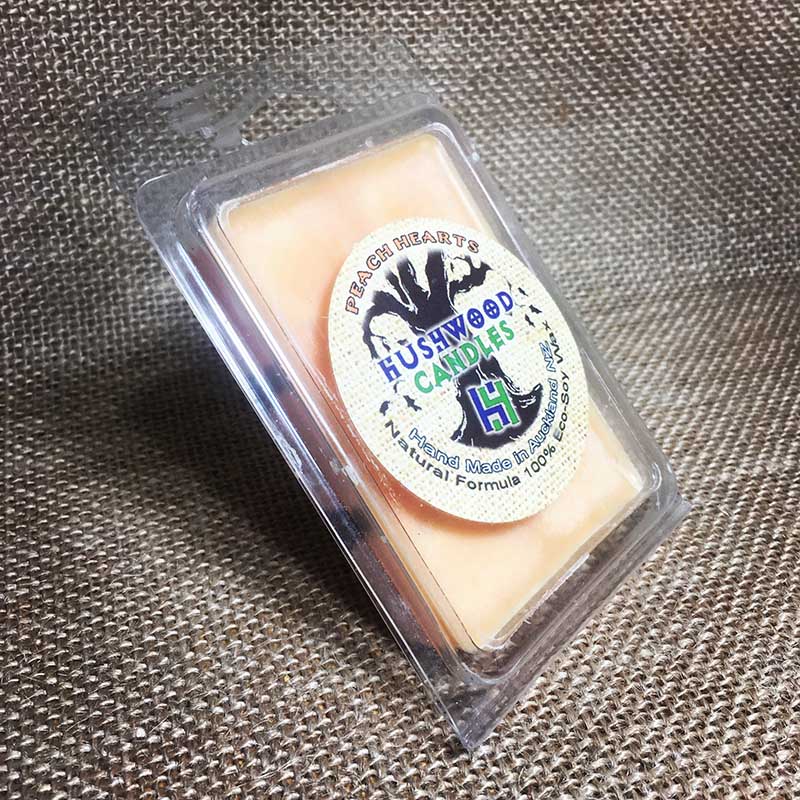 Peach Hearts - Wax Melts - Hushwood Hollow