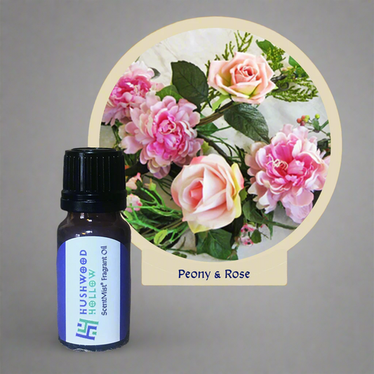 Peony & Rose - ScentMist® Fragrance Oil - 10ml - Hushwood Hollow